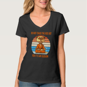 Camiseta Não Persiga O Ponto Vermelho Om Paz Meditação Ioga