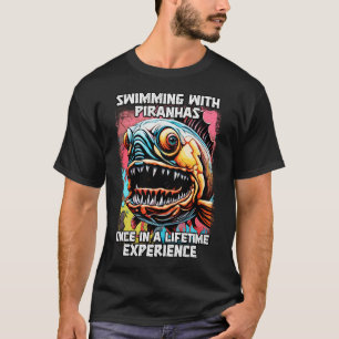 Camiseta Não Perturbe Enquanto Pesca Adesivo Divertido