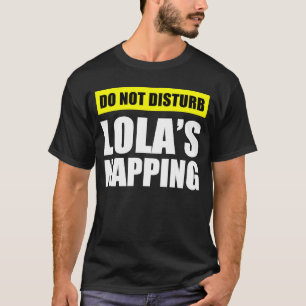 Camiseta Não perturbe o apito de Lola