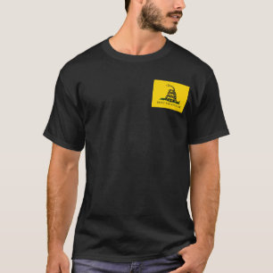 Camiseta Não pisar em mim - Sinalizador Gadsden
