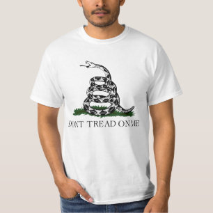 Camiseta Não pisar em mim Sinalizador Gadsden