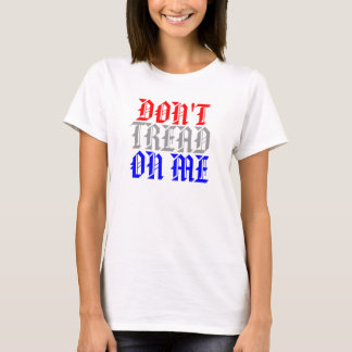 Camiseta Não pise em mim
