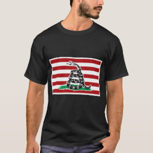 CAMISETA NÃO PISE EM MIM A BANDEIRA - NENHUM TEXTO -