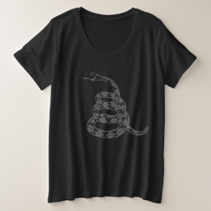 Camiseta Não pise em mim Gadsden Flag Cascavel apenas