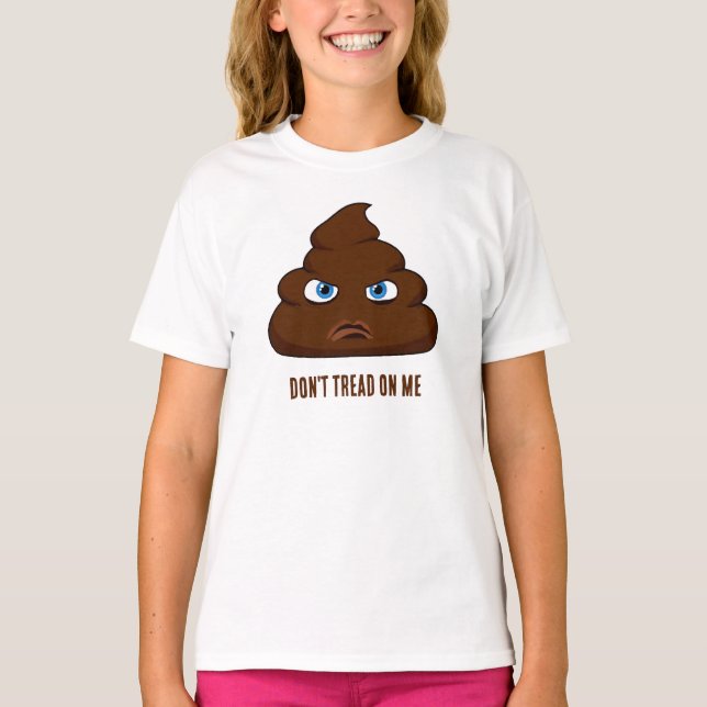 Camiseta Não Pise Em Mim Poo (Frente)