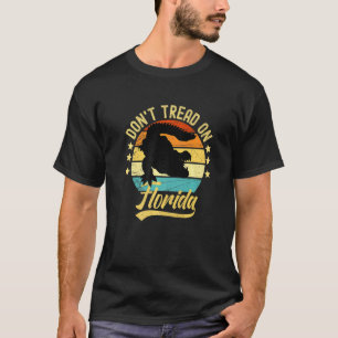 Camiseta Não pise no Alligador 1 da Flórida