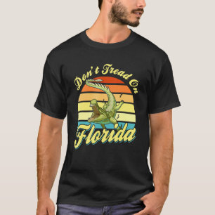Camiseta Não pise no jacaré da Flórida