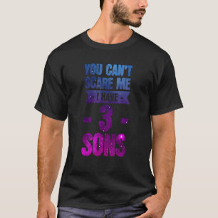 Camiseta Não pode me importar que tenho 3 filhos pai.