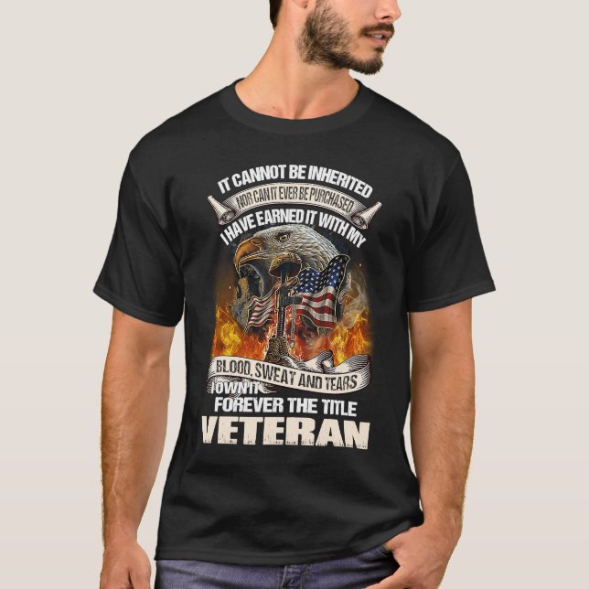 Camiseta Não Pode Ser Herdado Nem Pode Nunca Ser Adquirido (Frente)