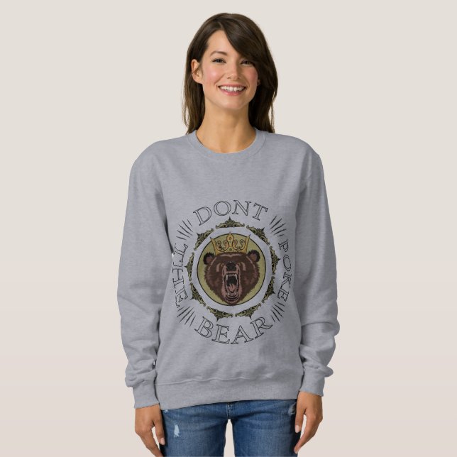 Camiseta Não Põe o Urso (Frente Completa)