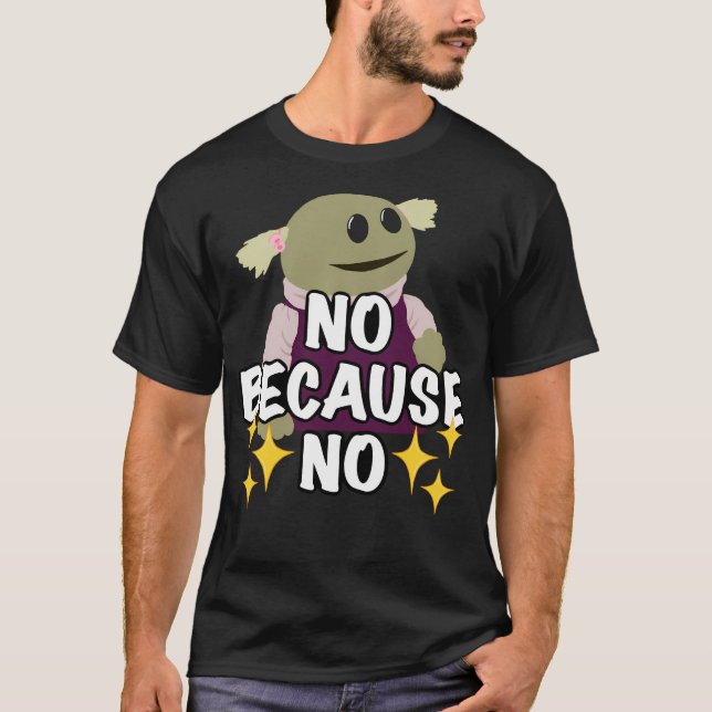 Camiseta Não Porque Não - Nanalan (Não (Frente)