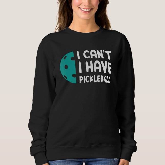 Camiseta Não posso comer picleball (Frente)