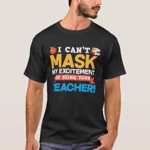 Camiseta Não Posso Disfarçar Minha Emoção De Ser Seu Profes