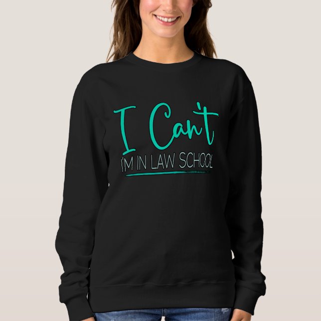 Camiseta Não posso estar na Faculdade de Direito (Frente)