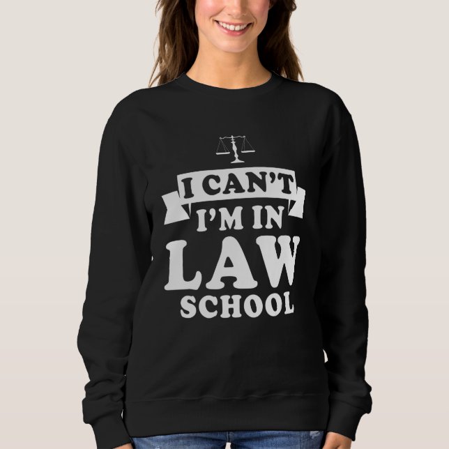 Camiseta Não posso estar na Faculdade de Direito 2 (Frente)
