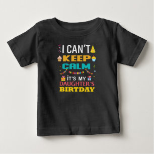 Camiseta Não posso ficar calmo. É meu aniversário de fil