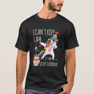 Camiseta Não posso ficar calmo. É o Unicor de Aniversári