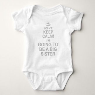 Camiseta Não Posso Ficar Calmo Vou Ser Irmã