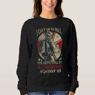 Camiseta Não Posso Ir Para O Inferno O Diabo Ainda Tem Rest