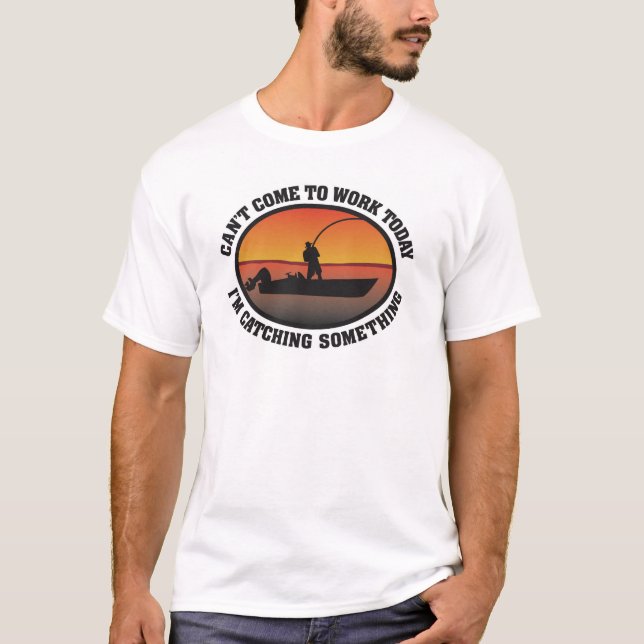 CAMISETA NÃO POSSO IR TRABALHAR HOJE (Frente)