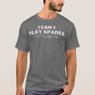 Camiseta Não Posso Jogar Espadas Não Me Julgue