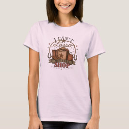 Camiseta Não Posso Laçar Mas Posso Comprar Design Western