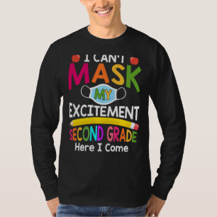 Camiseta Não posso mascarar meu Entusiasmo de segundo ano a