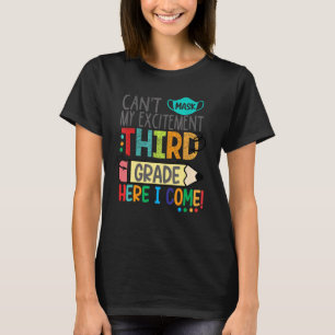 Camiseta Não posso mascarar meu Entusiasmo do terceiro ano