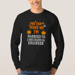 Camiseta Não posso me assustar com Engenheiro Mecânico casa