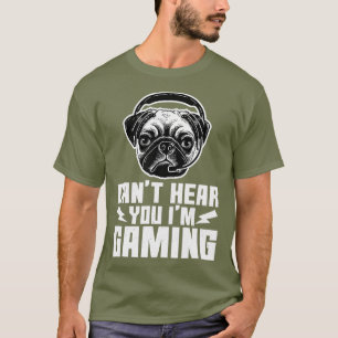 Camiseta Não Posso Ouvir Você Estou Jogando Engraçado Jogad