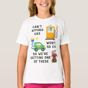 Camiseta Não posso pagar gás ou VE então comprar um present