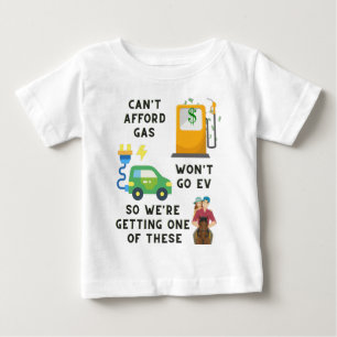 Camiseta Não posso pagar gás ou VE então comprar um present