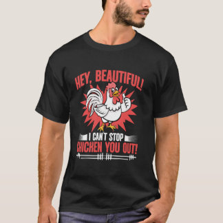 Camiseta Não Posso Parar de Chocar Você Fazendeiro Criando 