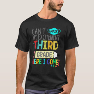 Camiseta Não Posso Perguntar Meu Entusiasmo De Terceiro Gra