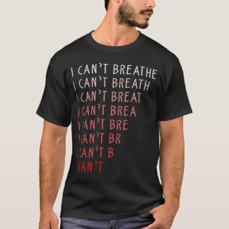 CAMISETA NÃO POSSO RESPIRAR