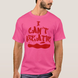 Camiseta Não Posso Respirar A Marcha Do Protesto