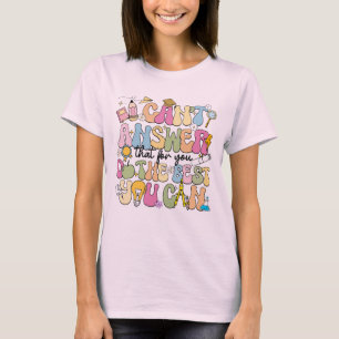 Camiseta Não Posso Responder Isso - Motivação para o Dia do