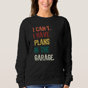 Camiseta Não Posso Ter Planos No Carro De Carpinteiro De Ga
