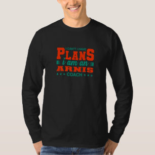 Camiseta Não posso ter planos para o treinador Eskrima Humo