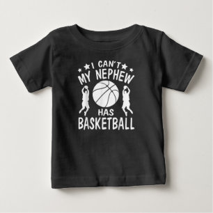 Camiseta Não Posso Ter Presente De Basquete Para Tia.