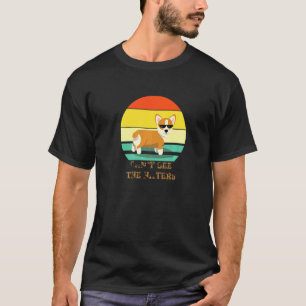Camiseta Não Posso Ver Os Inimigos Corgi Doge Meme Óculos P