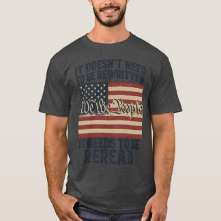 Camiseta Não Precisa Ser Reescrito