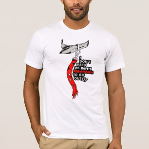 Camiseta Não preciso da permissão da minha esposa para sair