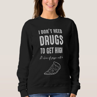 Camiseta Não preciso de drogas para ter consciência de diab
