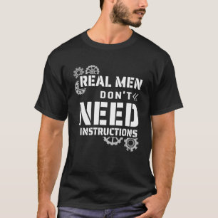Camiseta Não Preciso De Instruções Para Pai Brutal