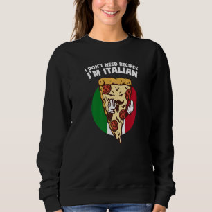Camiseta Não Preciso De Receitas Que Sou O Chef Italiano Hu