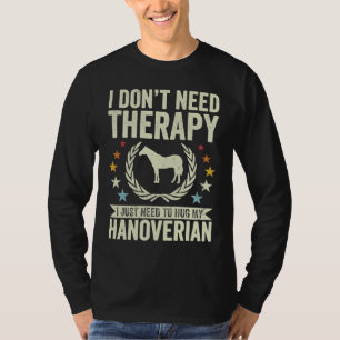 Camiseta Não Preciso de Terapia Basta Abraçar Meu Cavalo Ha