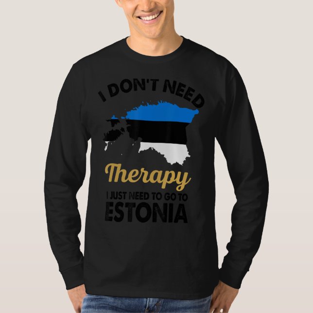 Camiseta Não Preciso De Terapia Para Esto. (Frente)