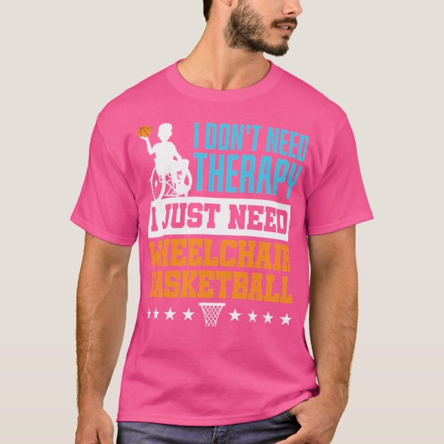 Camiseta Não Preciso De Terapia Só Preciso De Cesta De Cade (Frente)