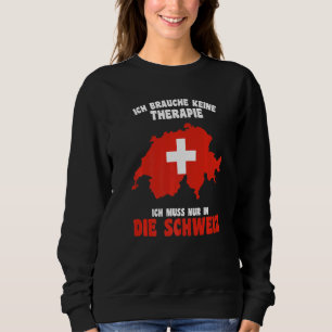 Camiseta Não Preciso De Terapia Só Preciso De Estar Na Suíç